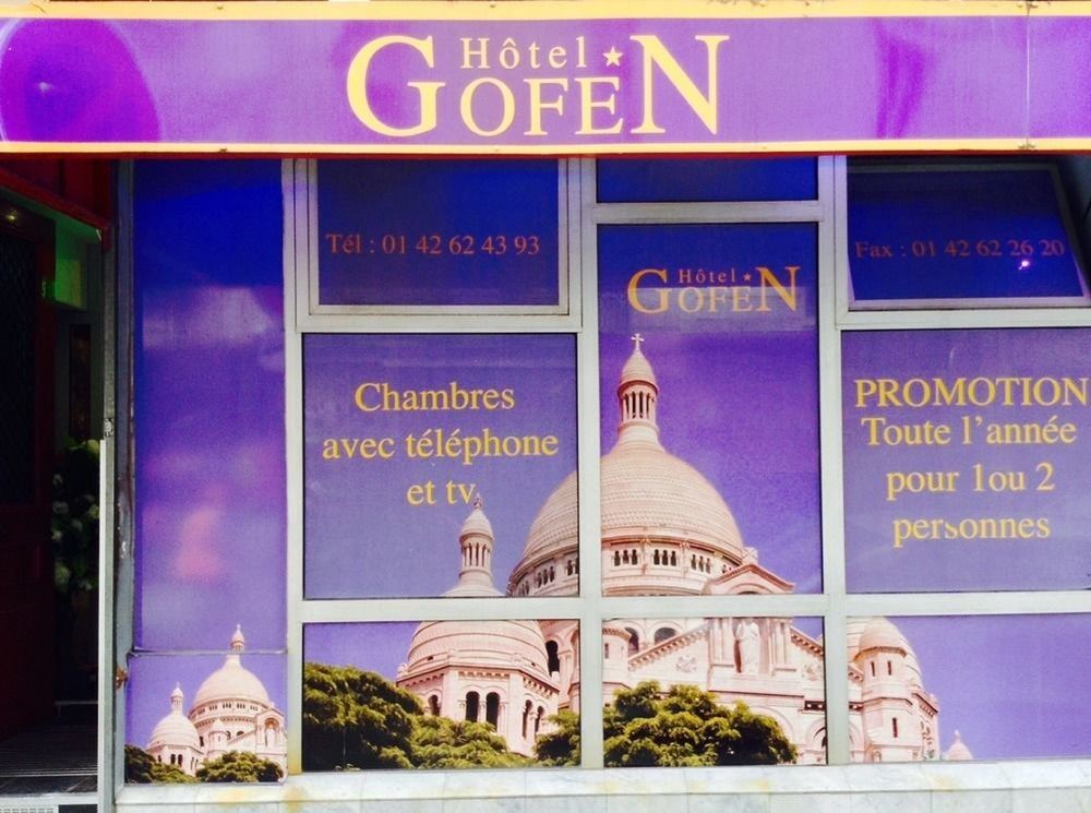 Hotel Gofen Paris Eksteriør bilde